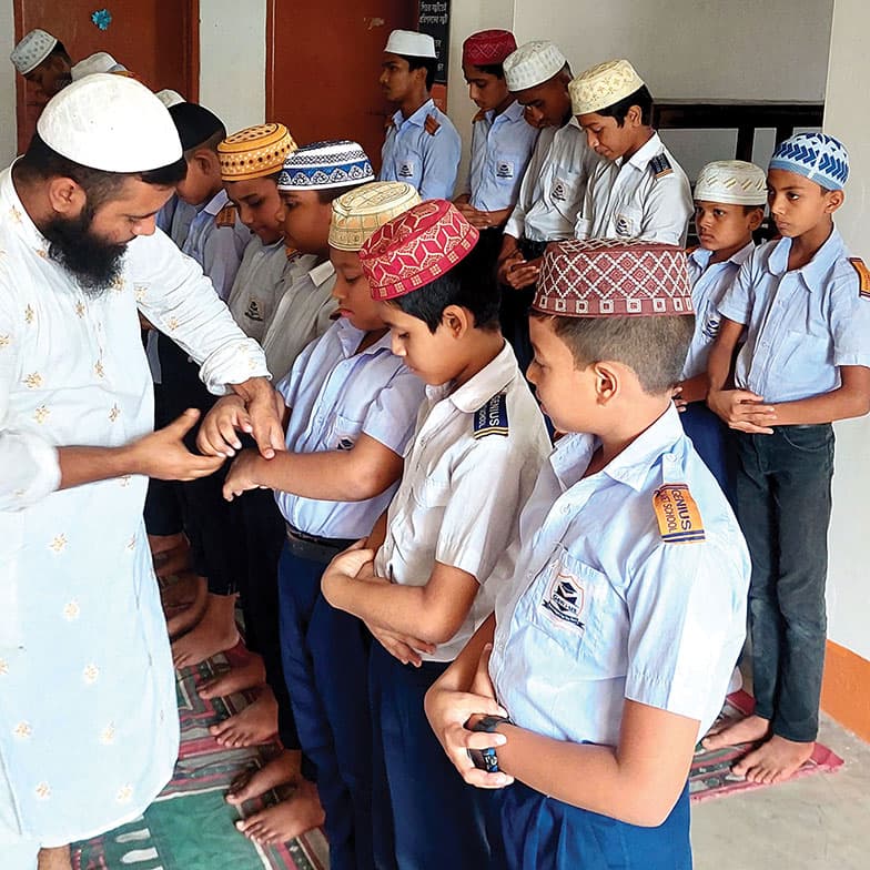 Moral and religious education class