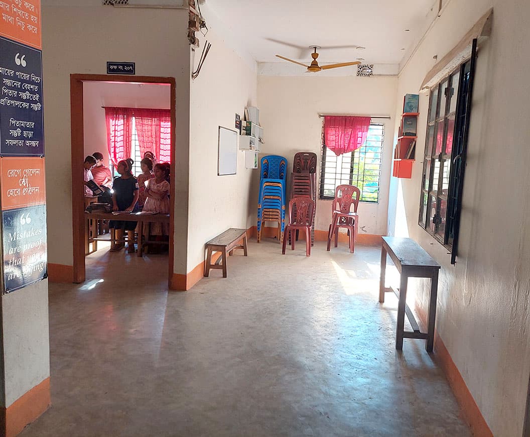 A classroom at Genius Cadet School